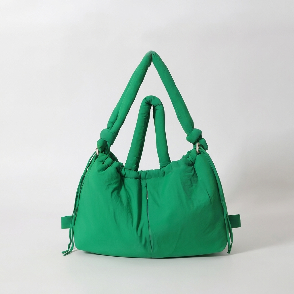 Olise Cloud Bag - Emerald Green